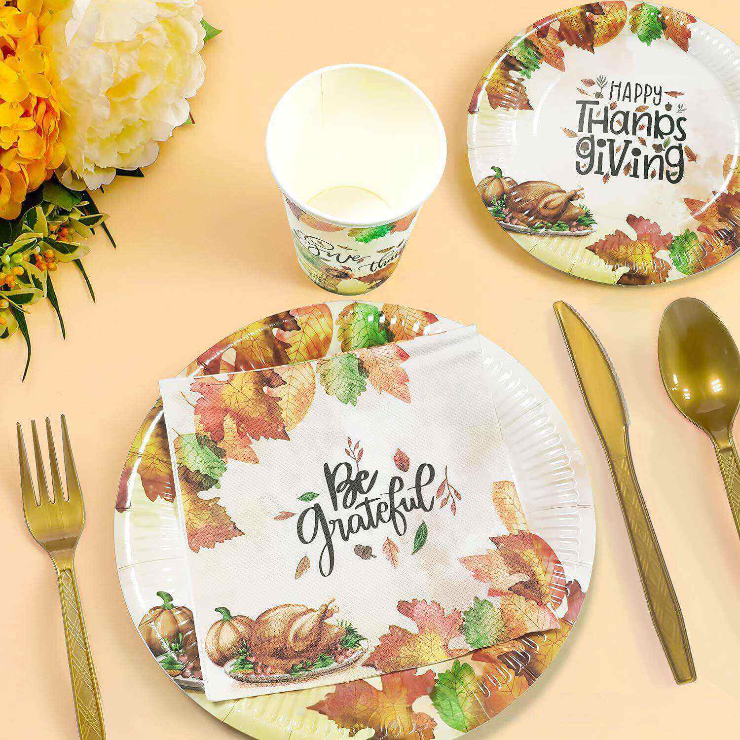 Autumn table details